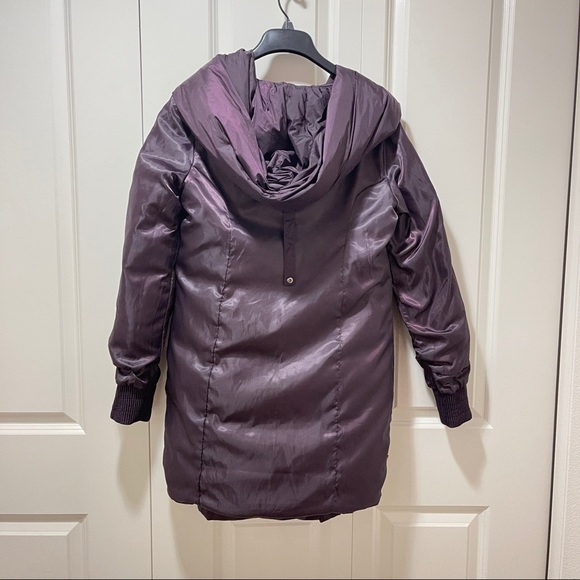 7 FOR ALL MANKIND Small Purple Puffer Jacket - Picture 16 of 16